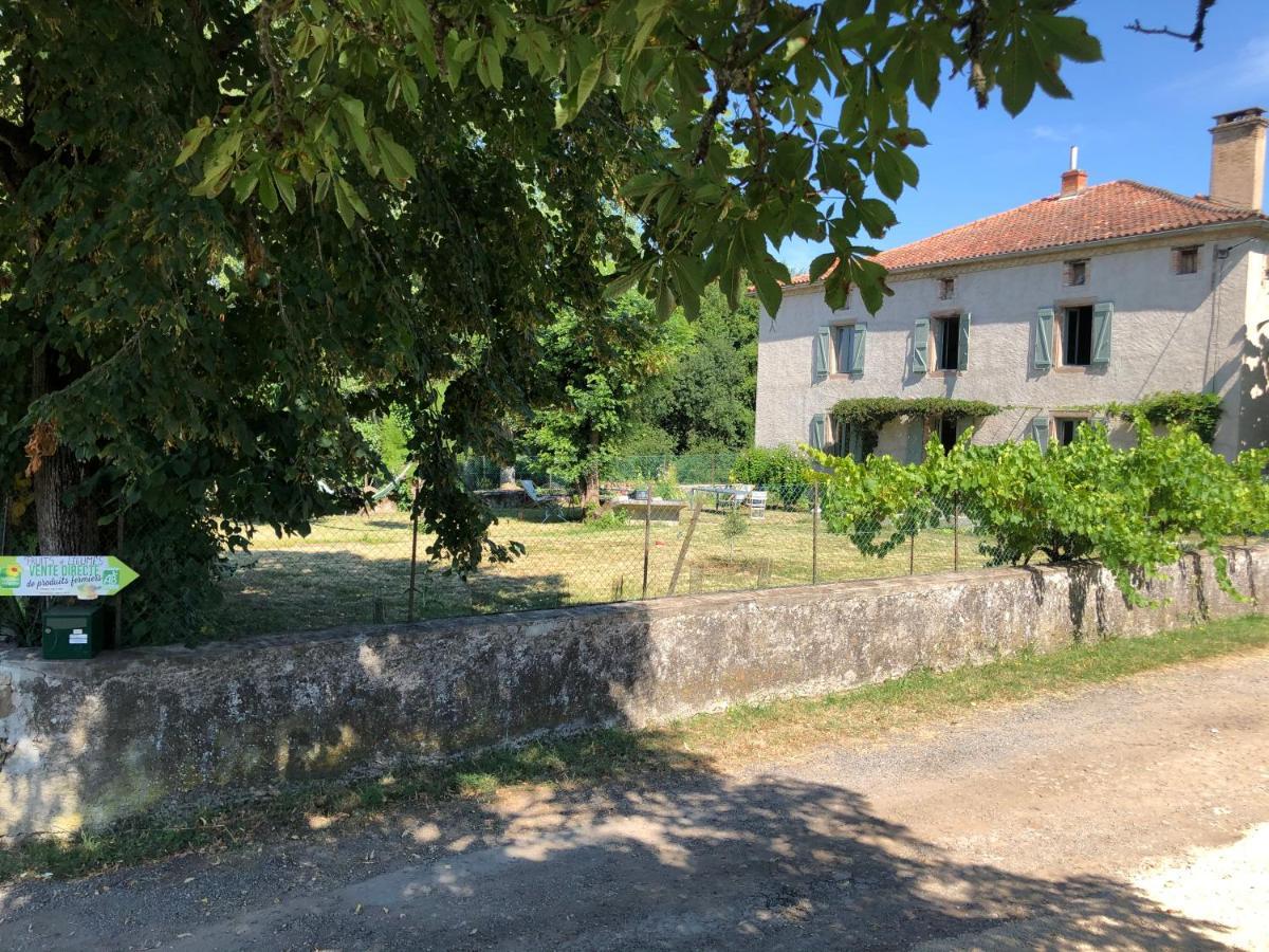 Gite A La Ferme De Verdurette Cordes Sur Ciel Exteriör bild